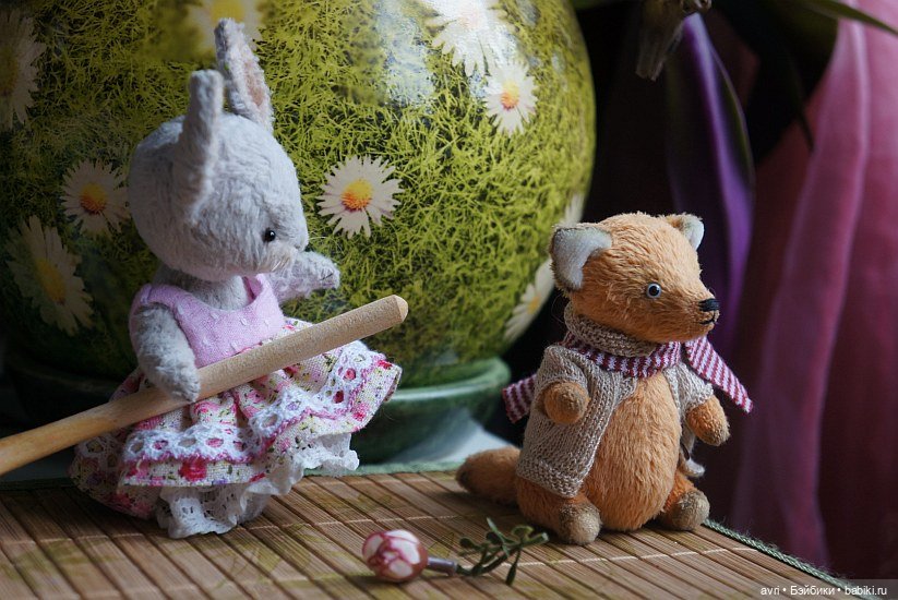 Эх, лис, родиться бы тебе зайцем или Сказка про глупого лисенка. Часть 3 / Авторская игрушка (фото 3)