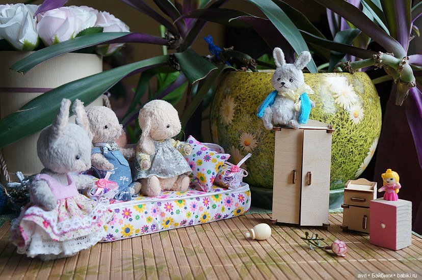 Тихо в Фанином доме. Часть 1 / Авторская игрушка | Бэйбики Тихо в Фанином доме. Часть 1 / Авторская игрушка (фото 2)