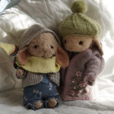 Тихо в Фанином доме. Часть 3 / Авторская игрушка