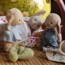 Тихо в Фанином доме. Часть 4 / Авторская игрушка