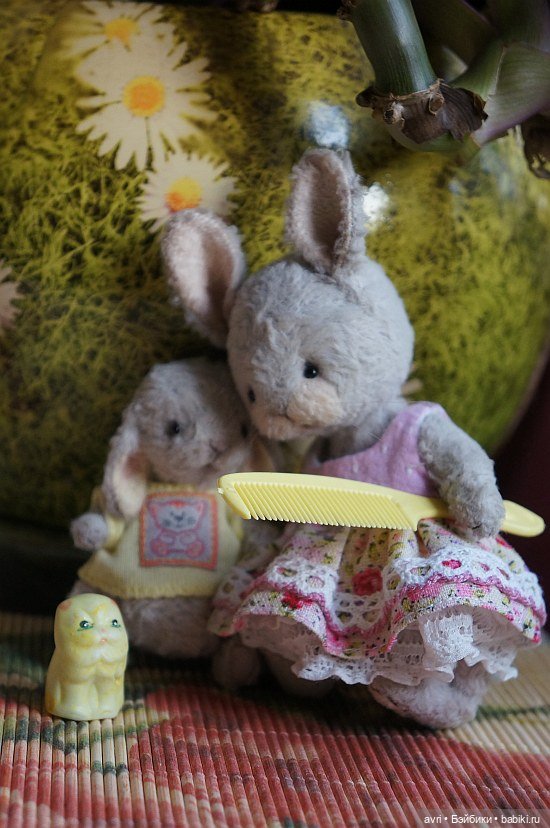 Вики растет и радует Фаню / Авторская игрушка (фото 5)