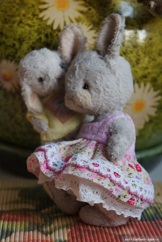 Вики растет и радует Фаню / Авторская игрушка (фото 2)