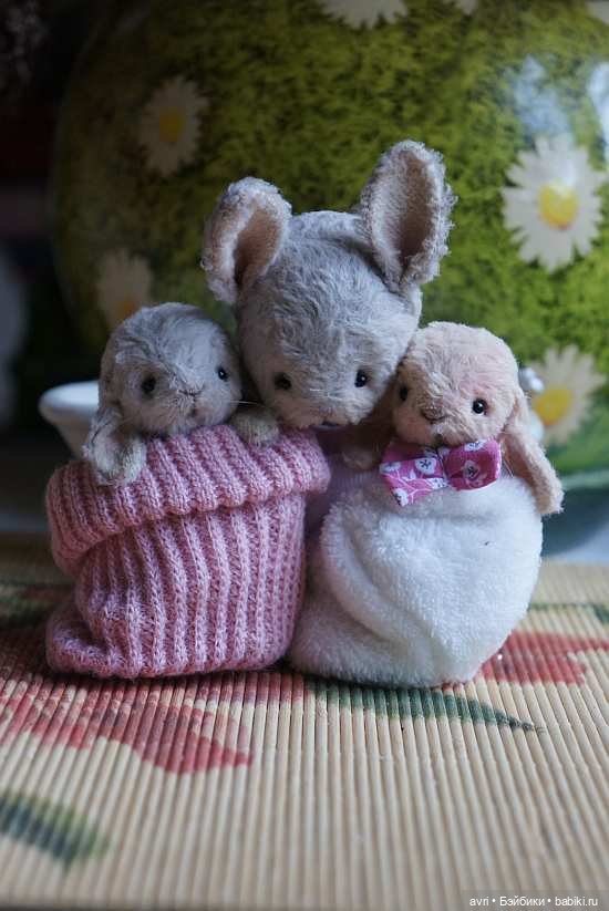 Время купания или Всему тебя надо учить.../ Авторская игрушка (фото 10)