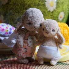 Вхождение маленькой Ляли в новую семью / Авторская игрушка