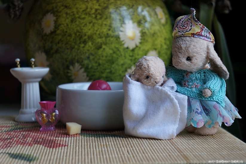 Радость купания или Водоплавающая Зося / Авторская игрушка (фото 9)