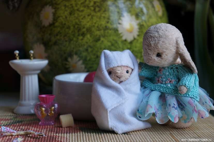 Радость купания или Водоплавающая Зося / Авторская игрушка (фото 8)