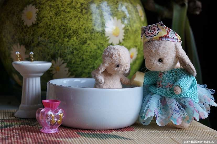 Радость купания или Водоплавающая Зося / Авторская игрушка (фото 2)