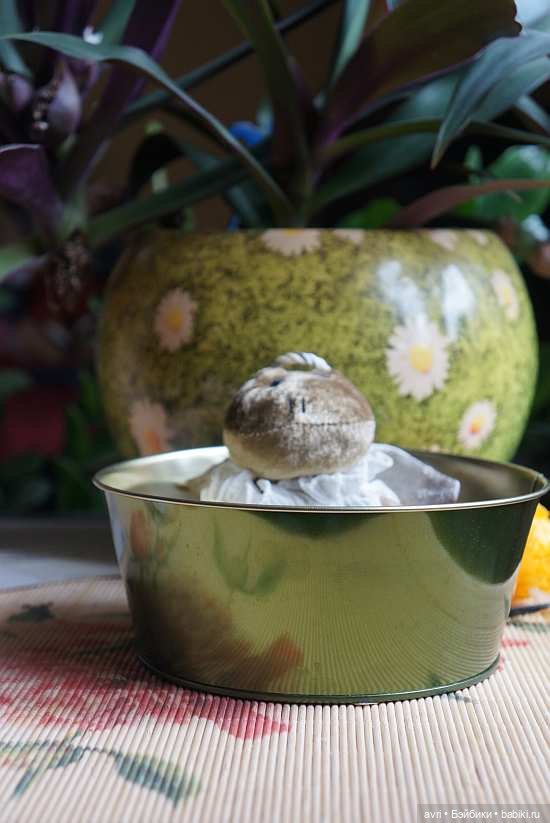 Радость купания или Водоплавающая Зося / Авторская игрушка