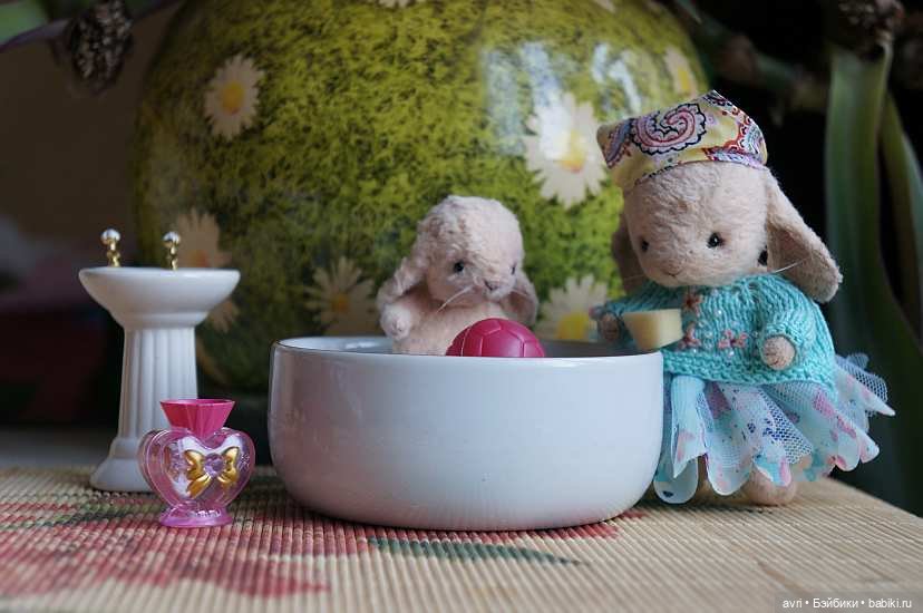 Радость купания или Водоплавающая Зося / Авторская игрушка (фото 3)