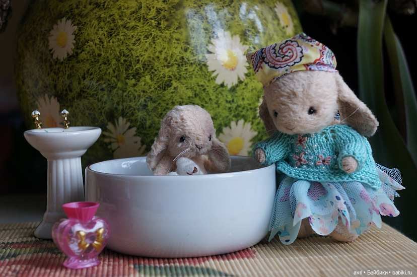 Радость купания или Водоплавающая Зося / Авторская игрушка (фото 5)