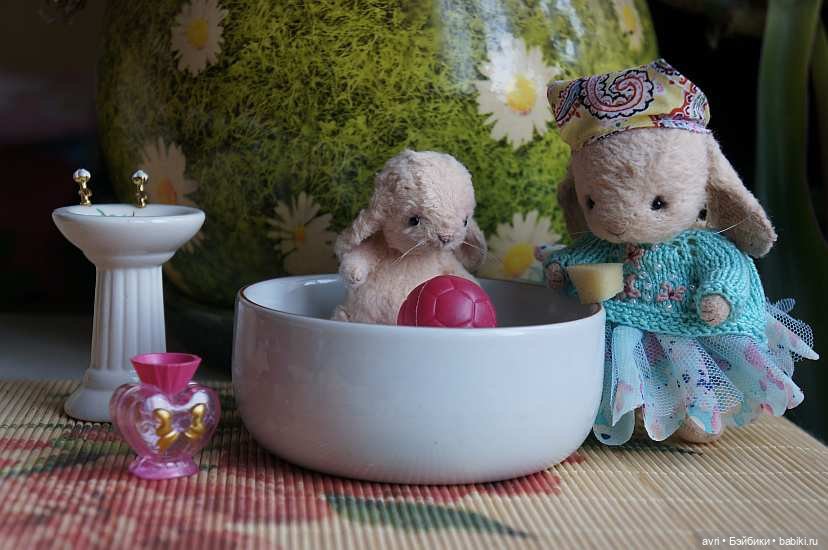 Радость купания или Водоплавающая Зося / Авторская игрушка (фото 6)