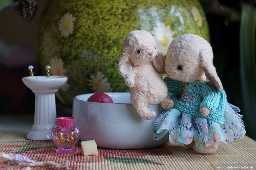 Радость купания или Водоплавающая Зося / Авторская игрушка (фото 7)