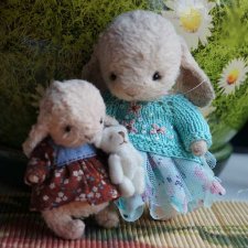 Радость купания или Водоплавающая Зося / Авторская игрушка