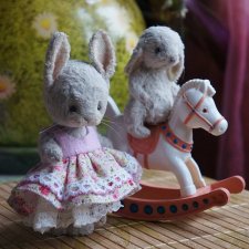 Количество проказ измеряется количеством синяков / Авторская игрушка