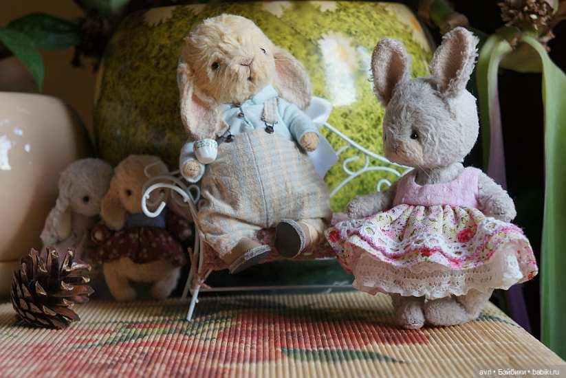 Про шишки и незваного гостя / Авторская игрушка (фото 6)