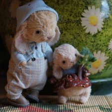 Про шишки и  незваного гостя / Авторская игрушка