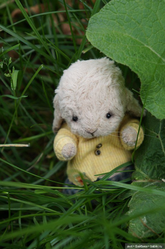 Яша спешит найти Зосю / Авторская игрушка