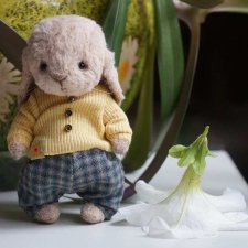 Яша спешит найти Зосю / Авторская игрушка