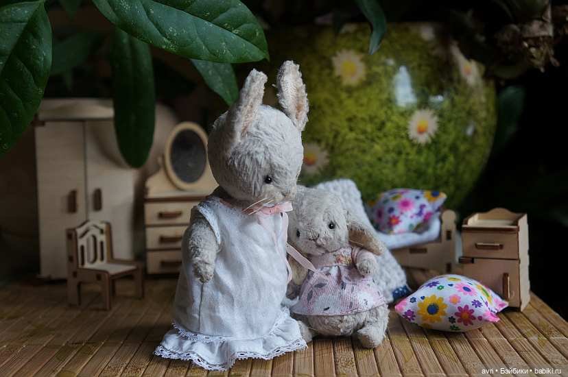 Ночные размышления Фани / Авторская игрушка