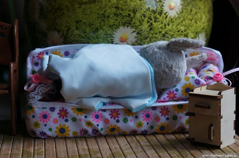 Ночные размышления Фани / Авторская игрушка