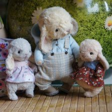 Самый лучший гость папа Мартин/  Авторская игрушка