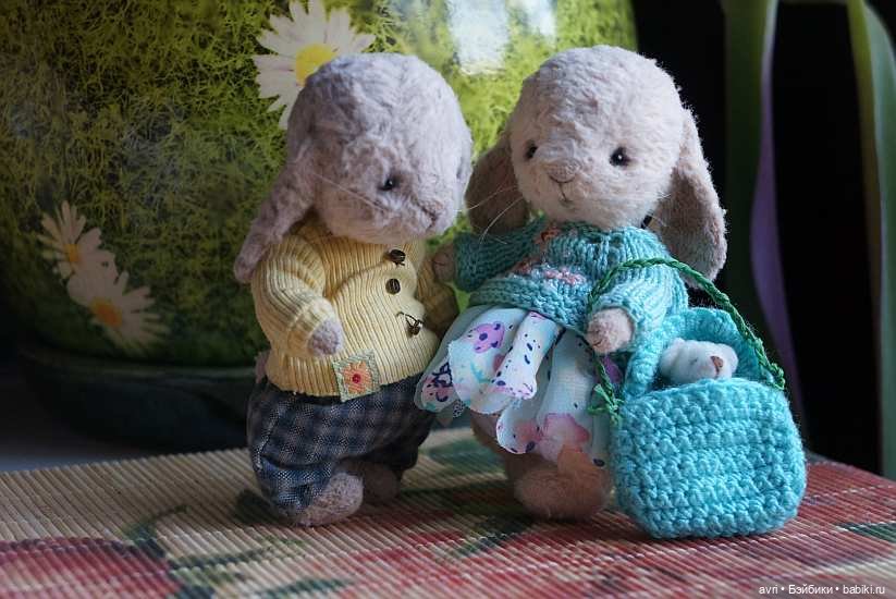 За дочкой / Авторская игрушка