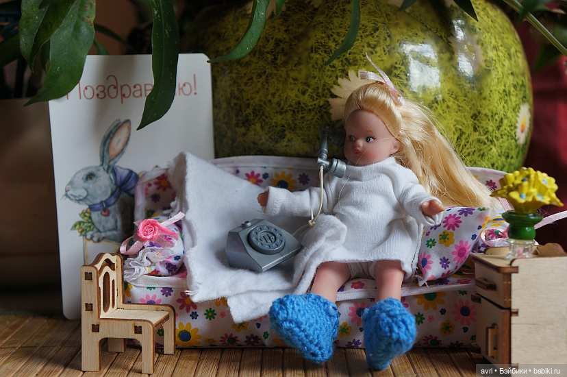 Как хорошо иметь друзей!! / Robert Tonner Effanbee "Wee Patsy Basic Blonde" 2007 (фото 6)