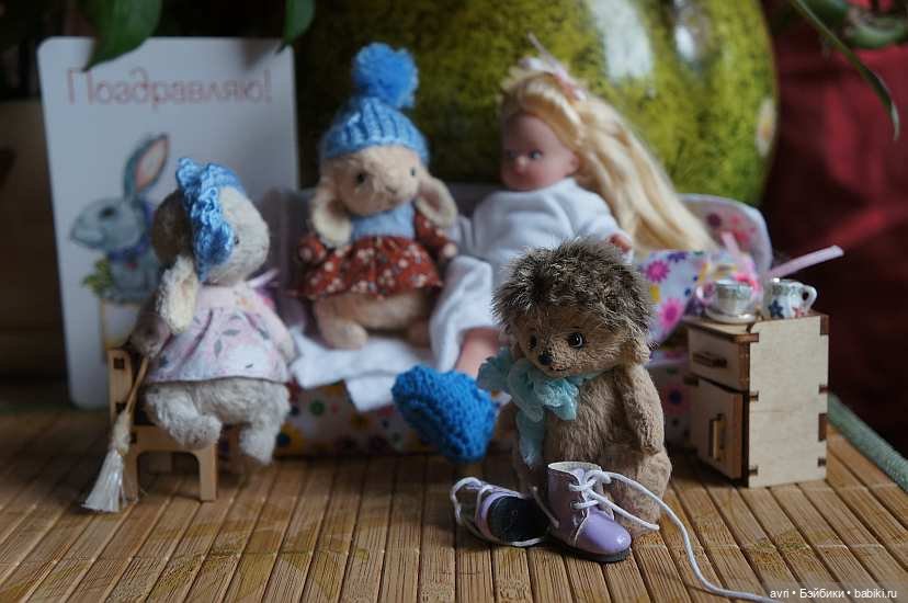 Как хорошо иметь друзей!! / Robert Tonner Effanbee "Wee Patsy Basic Blonde" 2007 (фото 2)