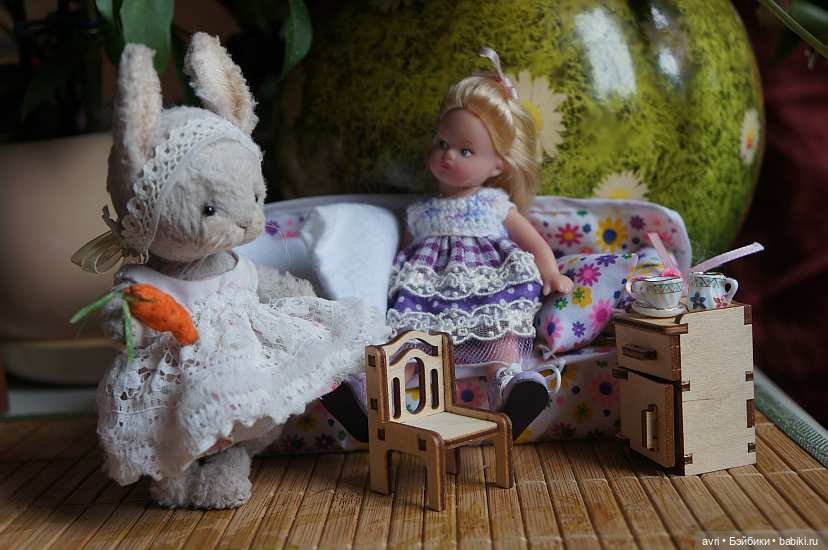 Как хорошо иметь друзей!! / Robert Tonner Effanbee "Wee Patsy Basic Blonde" 2007 (фото 8)