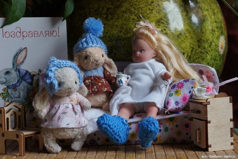 Как хорошо иметь друзей!! / Robert Tonner Effanbee "Wee Patsy Basic Blonde" 2007 (фото 4)