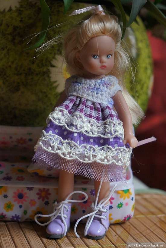 Дюймовочка в новом доме / Robert Tonner Effanbee "Wee Patsy Basic Blonde" 2007 (фото 9)