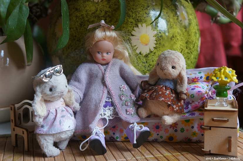 Как хорошо иметь друзей!! / Robert Tonner Effanbee "Wee Patsy Basic Blonde" 2007 (фото 7)