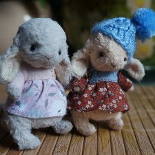 В гости к Дюймовочке / Авторская игрушка