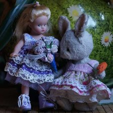 Будни Дюймовочки / Robert Tonner Effanbee "Wee Patsy Basic Blonde" 2007