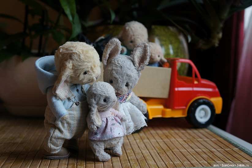 Уехали... / Авторская игрушка