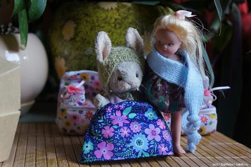 Фаня навещает Дюймовочку — Куклы (фото 8)
