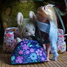 Фаня навещает Дюймовочку