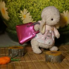 Леля спешит к Зосе / Авторская игрушка