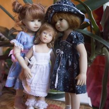 Ура! К плюшкам приехала младшая сестрёнка! Часть 2