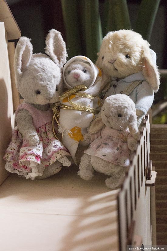 В счастливой семье даже морковь слаще! / Авторская игрушка (фото 9)