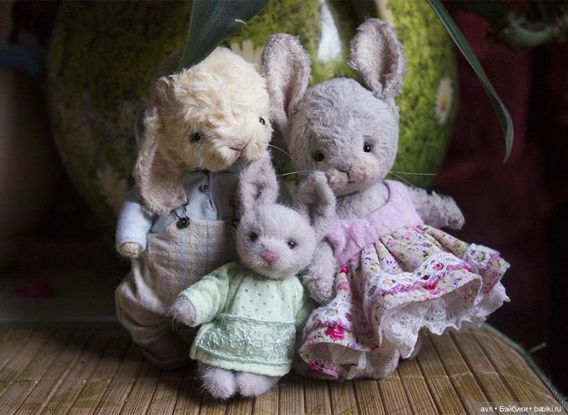 Все счастливые семьи счастливы одинаково / Авторская игрушка