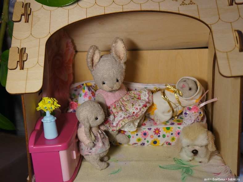 В счастливой семье даже морковь слаще! / Авторская игрушка (фото 3)