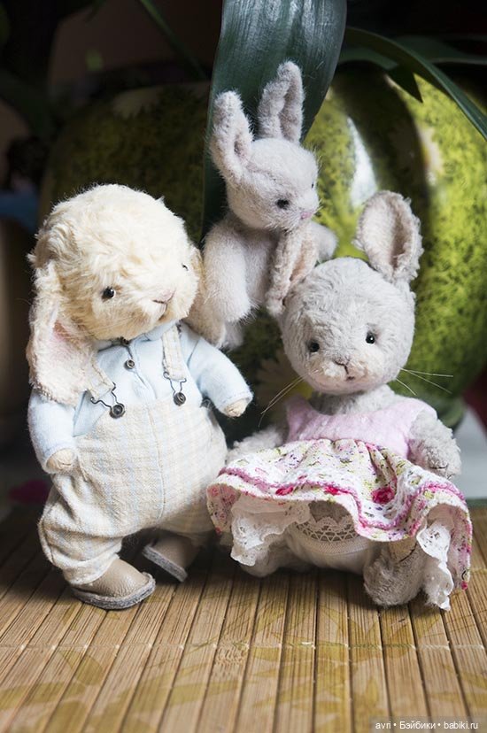 Счастья много не бывает даже у зайцев! / Авторская игрушка (фото 3)