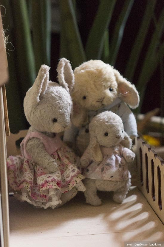 В счастливой семье даже морковь слаще! / Авторская игрушка