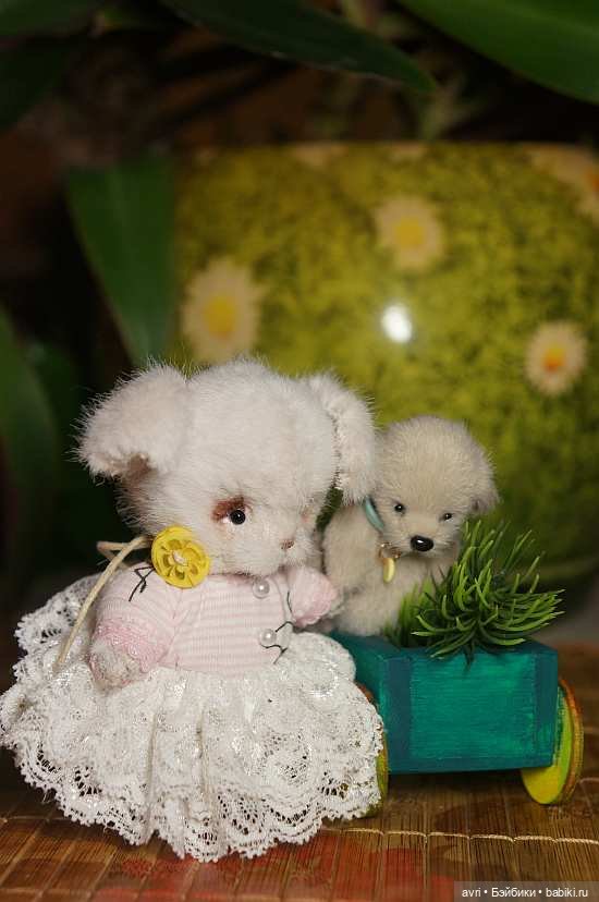 Ангел, везущий тележку / Авторская игрушка (фото 4)