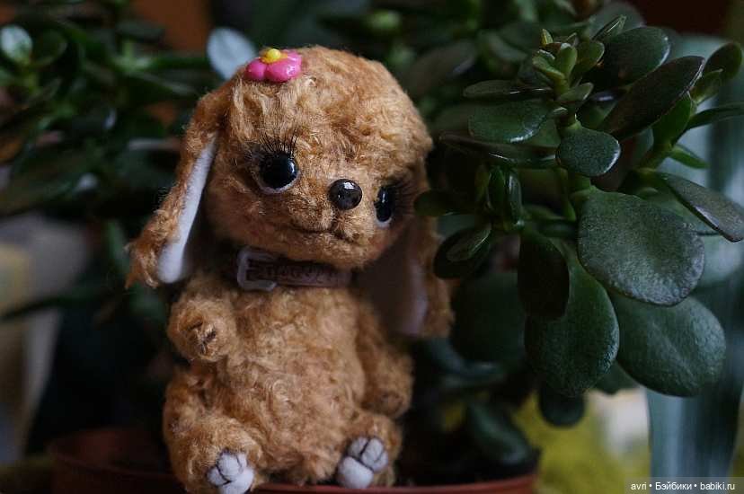 Чудесный мир миниатюрных зверьков. Часть 1. Глаша / Авторская игрушка (фото 2)