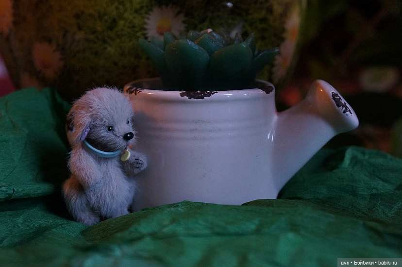 Приятелями были котенок и щенок. Часть 1. / Авторская игрушка (фото 7)