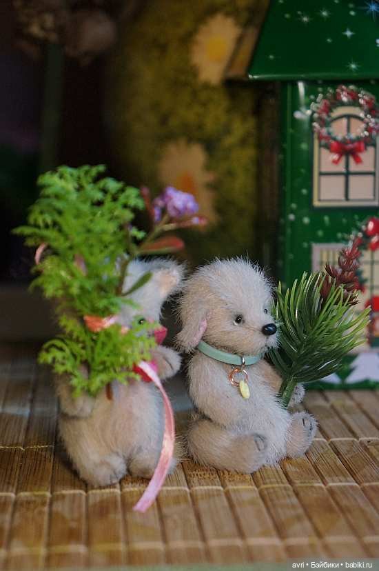 Приятелями были котенок и щенок. Часть 3. / Авторская игрушка (фото 6)