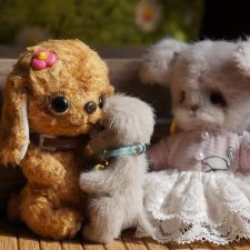 Разве бывают слезы от радости, мама? / Авторская игрушка