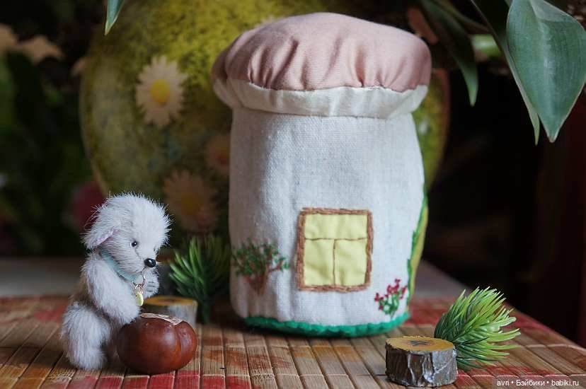 Маленький отважный Томми побеждает медведя / Авторская игрушка (фото 9)